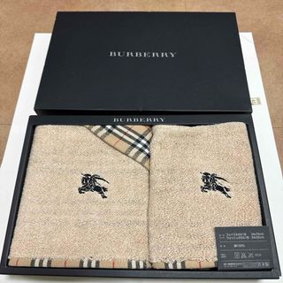 BURBERRY - バーバリーフェースタオル、ウォッシュタオル