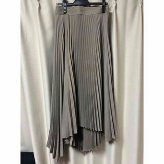 ザラ(ZARA)のZARAザラ プリーツスカート アシンメトリー(ロングスカート)