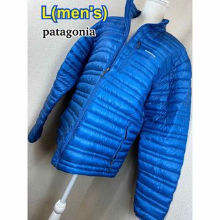 パタゴニア(patagonia)の美品☆ patagonia メンズダウンジャケット 軽量♪ L(ダウンジャケット)