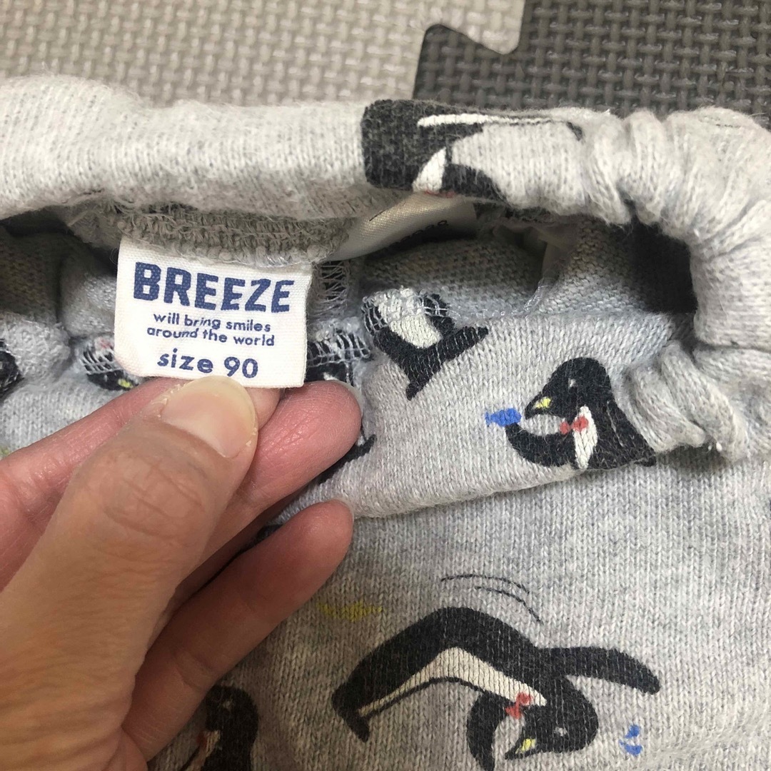 BREEZE(ブリーズ)のブリーズ　ペンギン　パンツ キッズ/ベビー/マタニティのキッズ服男の子用(90cm~)(パンツ/スパッツ)の商品写真