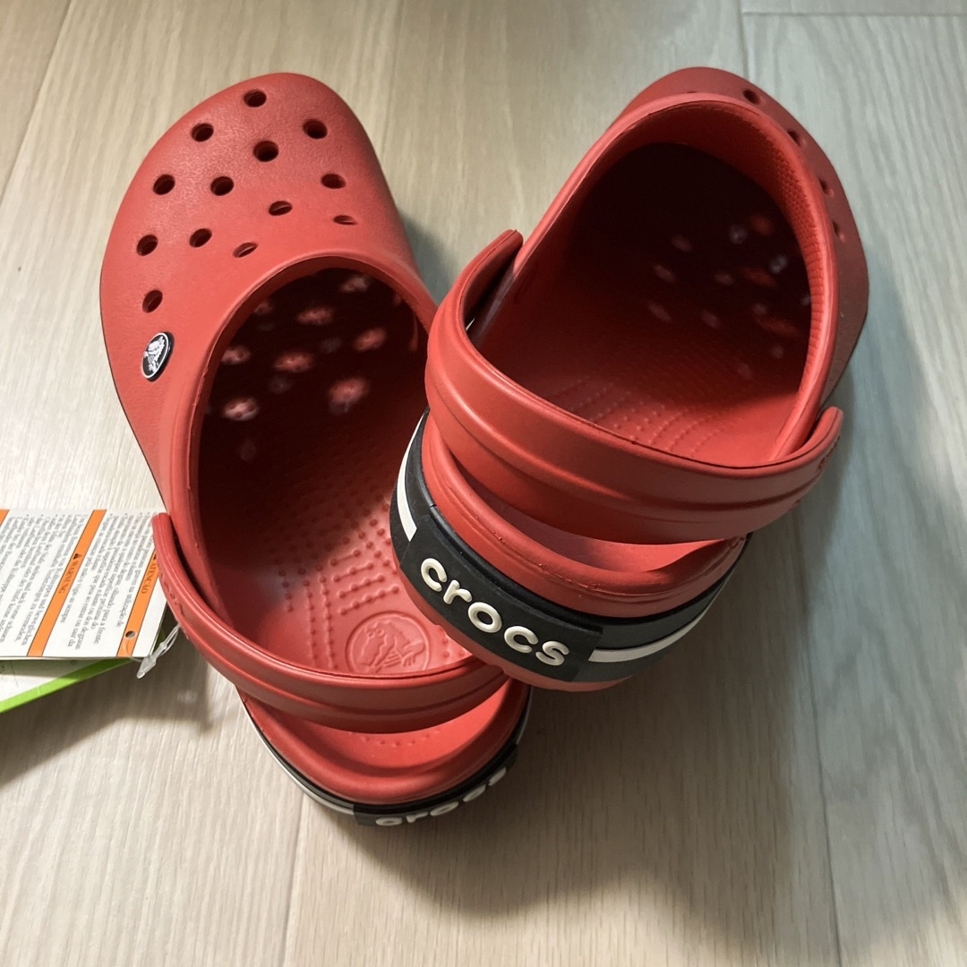 crocs(クロックス)の新品 24cm クロックス クロックバンド ホワイト レディースの靴/シューズ(サンダル)の商品写真