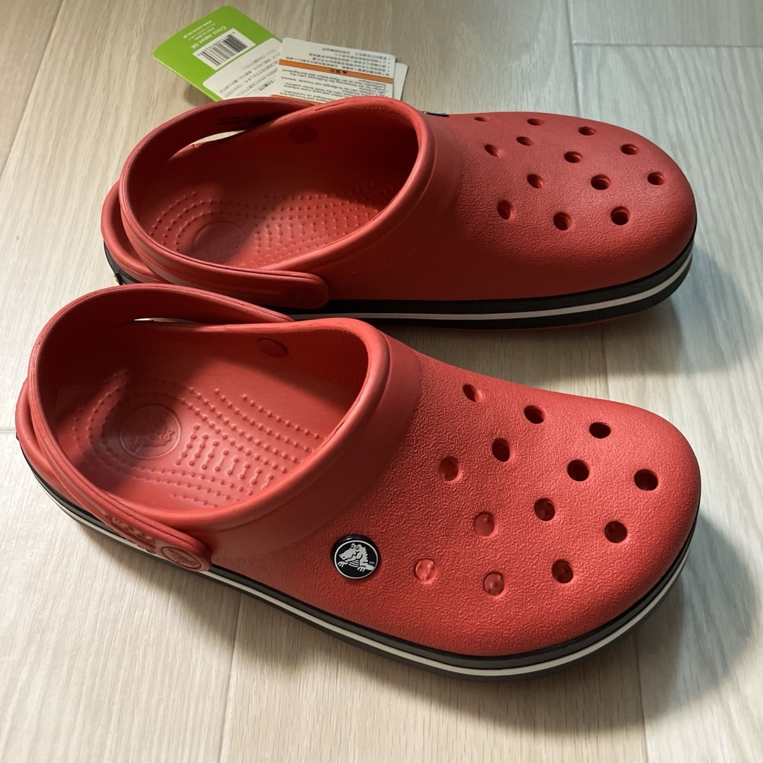 crocs(クロックス)の新品 24cm クロックス クロックバンド ホワイト レディースの靴/シューズ(サンダル)の商品写真