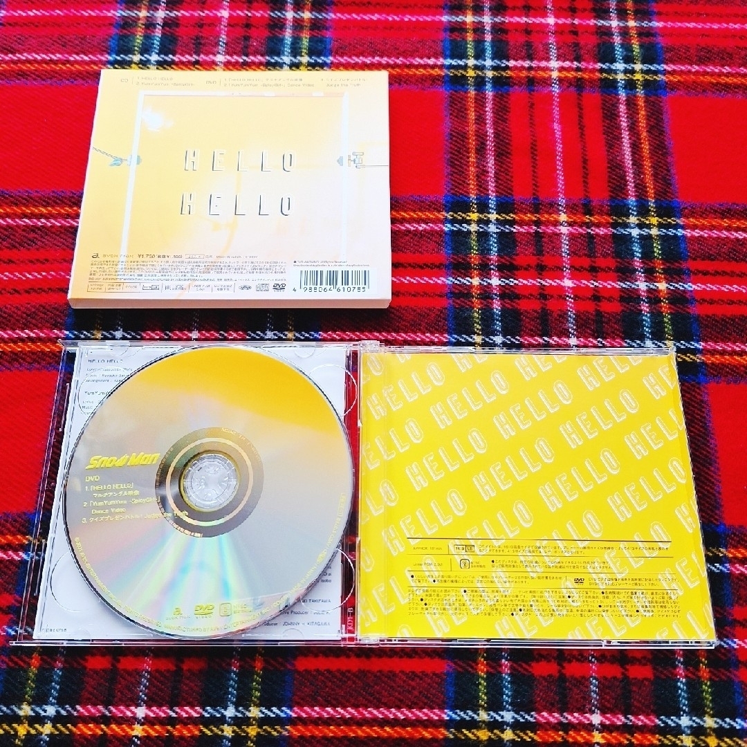 Snow Man(スノーマン)のHELLO　HELLO（初回盤B）CD+DVD スリーブ仕様　Snow Man エンタメ/ホビーのDVD/ブルーレイ(アイドル)の商品写真