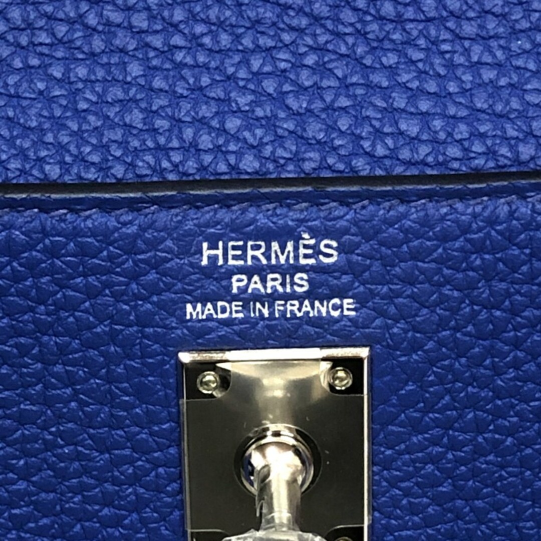 Hermes(エルメス)の　エルメス HERMES ケリー25 内縫い U刻 ブルーロワイヤル シルバー金具 トゴ レディース ハンドバッグ ショルダーバッグ 2WAY レディースのバッグ(ハンドバッグ)の商品写真