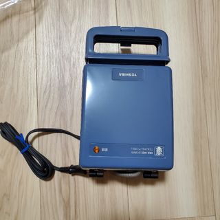 東芝 - 未使用品 東芝 レトロ ホットサンドメーカー  ブルー