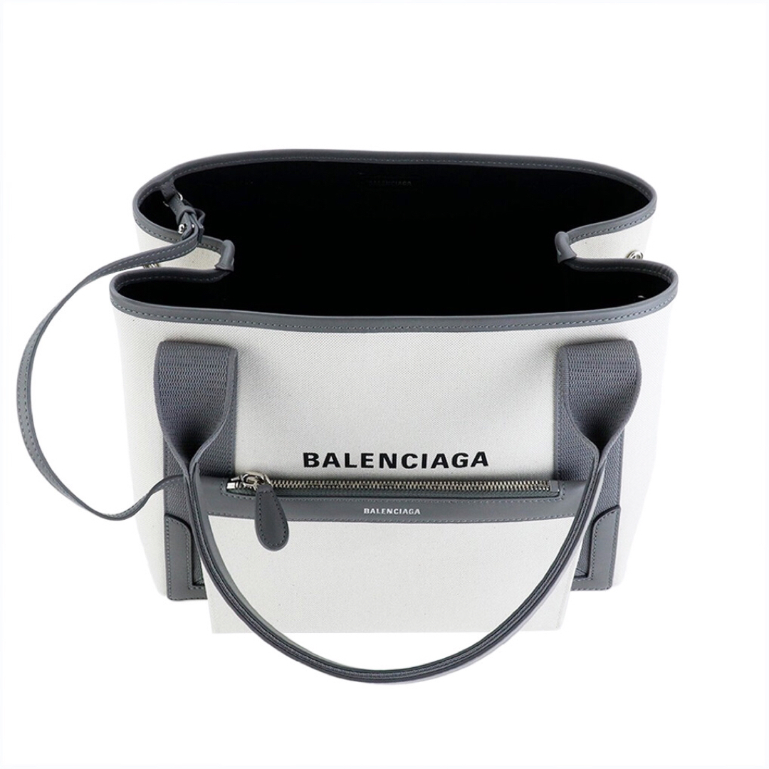 Balenciaga(バレンシアガ)のバレンシアガ バッグ ネイビーカバス S ナチュラル グリーアシェ トート レディースのバッグ(トートバッグ)の商品写真