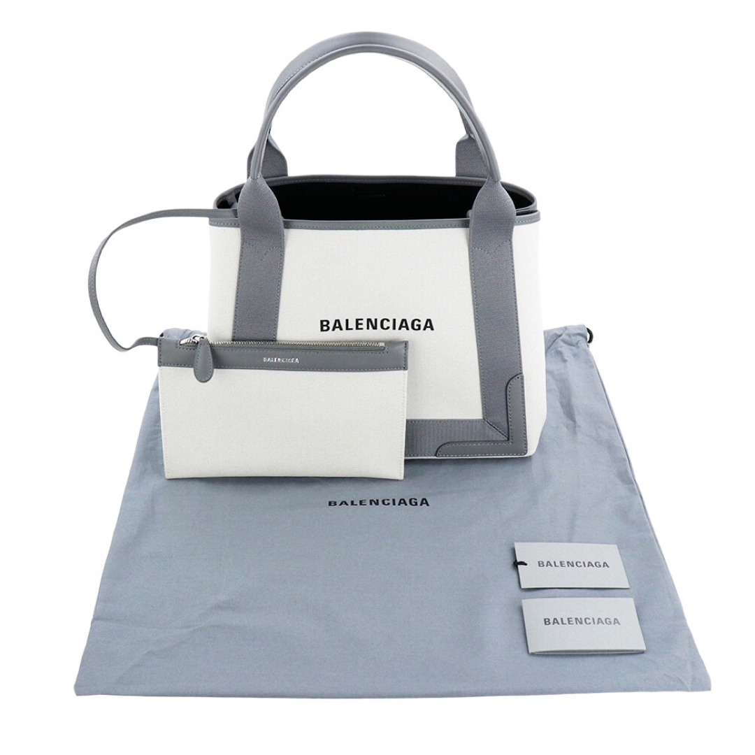 Balenciaga(バレンシアガ)のバレンシアガ バッグ ネイビーカバス S ナチュラル グリーアシェ トート レディースのバッグ(トートバッグ)の商品写真