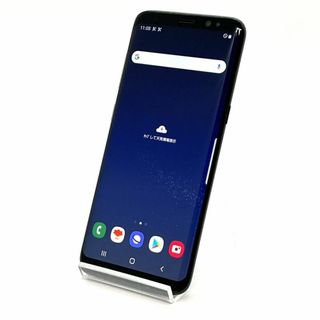 サムスン(SAMSUNG)のGalaxy S8 SCV36 ミッドナイトブラック au SIMロック解除済⑰(スマートフォン本体)