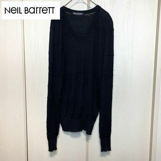 NEIL BARRETT - 【ヘビロテ】 NEIL BARRETT デザイン Vネックニット