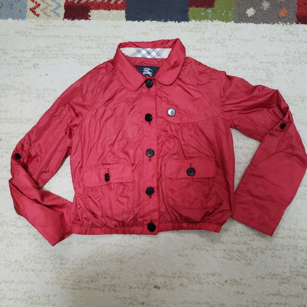 BURBERRY(バーバリー)のバーバリー　BURBERRY　ナイロン　ジャケット キッズ/ベビー/マタニティのキッズ服女の子用(90cm~)(ジャケット/上着)の商品写真