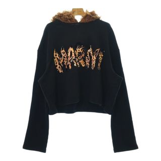 マルニ(Marni)のMARNI マルニ パーカー 38(S位) 黒x茶x黄等 【古着】【中古】(パーカー)