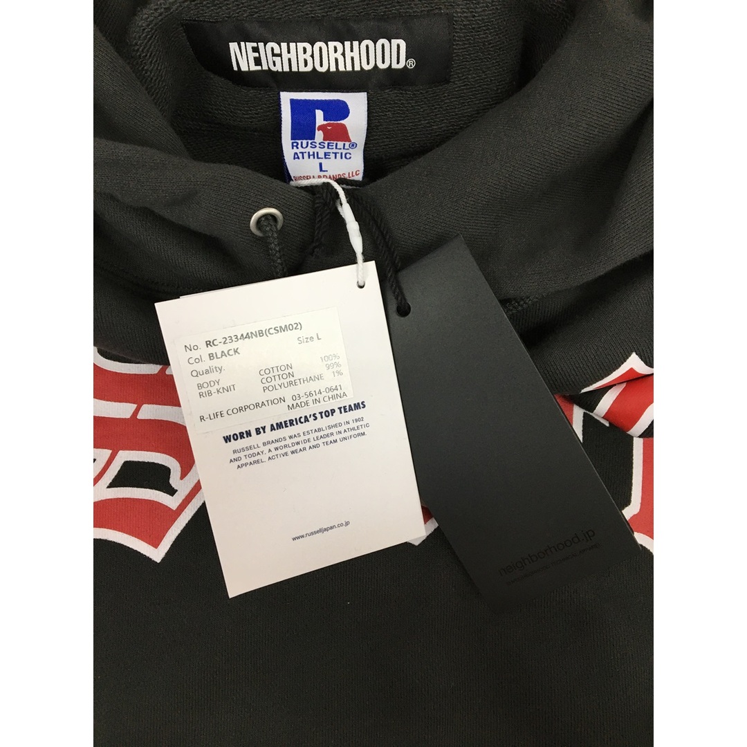 NEIGHBORHOOD(ネイバーフッド)のNEIGHBORHOOD  NH X RUSSELL ATHLETIC . SWEATPARKA LS　ネイバーフッド ラッセル パーカー 24SS【3700-004】 メンズのトップス(パーカー)の商品写真