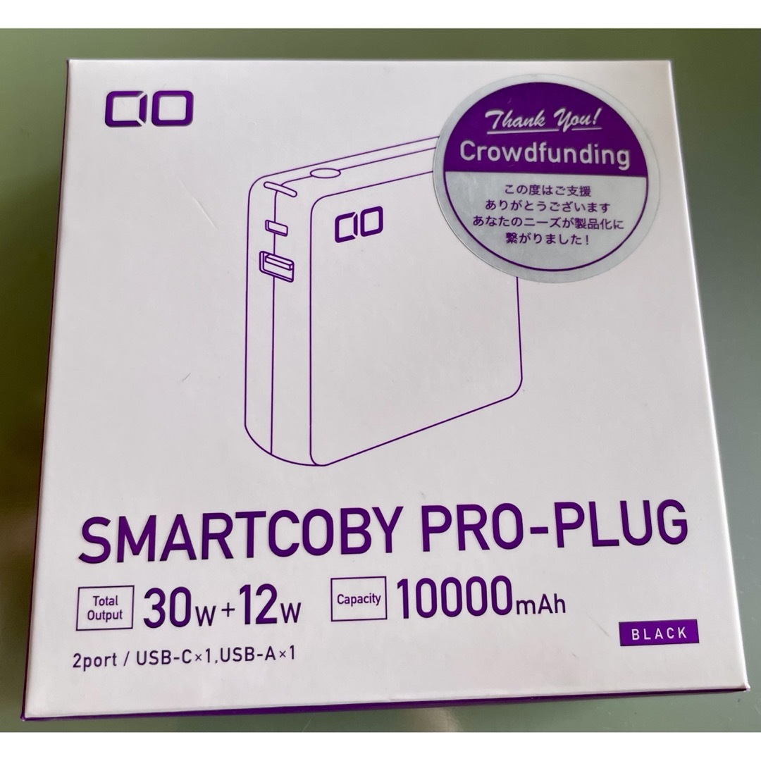 CIO(シーアイオー)のSMARTCOBY PRO-PLUG スマホ/家電/カメラのスマートフォン/携帯電話(バッテリー/充電器)の商品写真