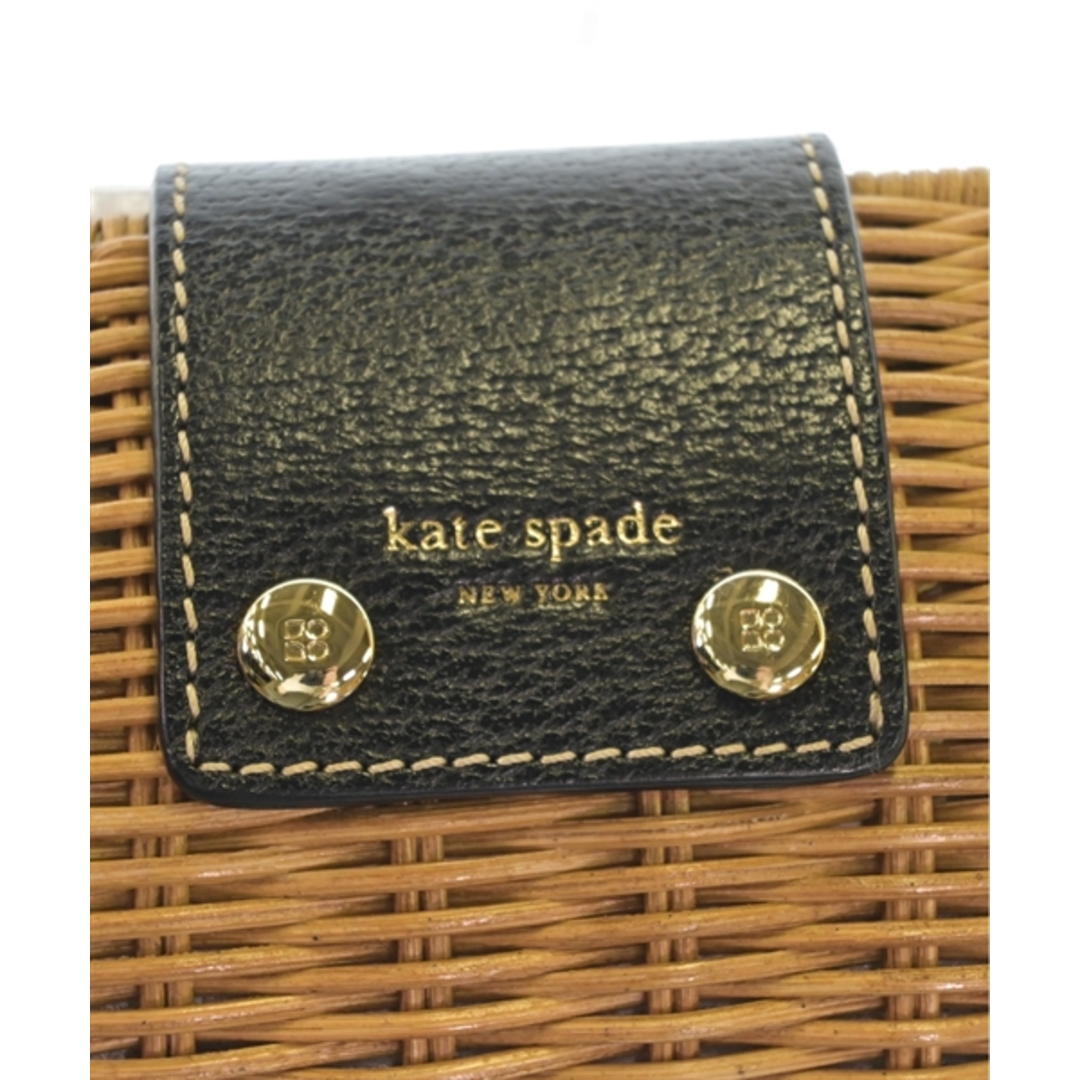 kate spade new york(ケイトスペードニューヨーク)のkate spade new york クラッチバッグ - ベージュx黒 【古着】【中古】 レディースのバッグ(クラッチバッグ)の商品写真