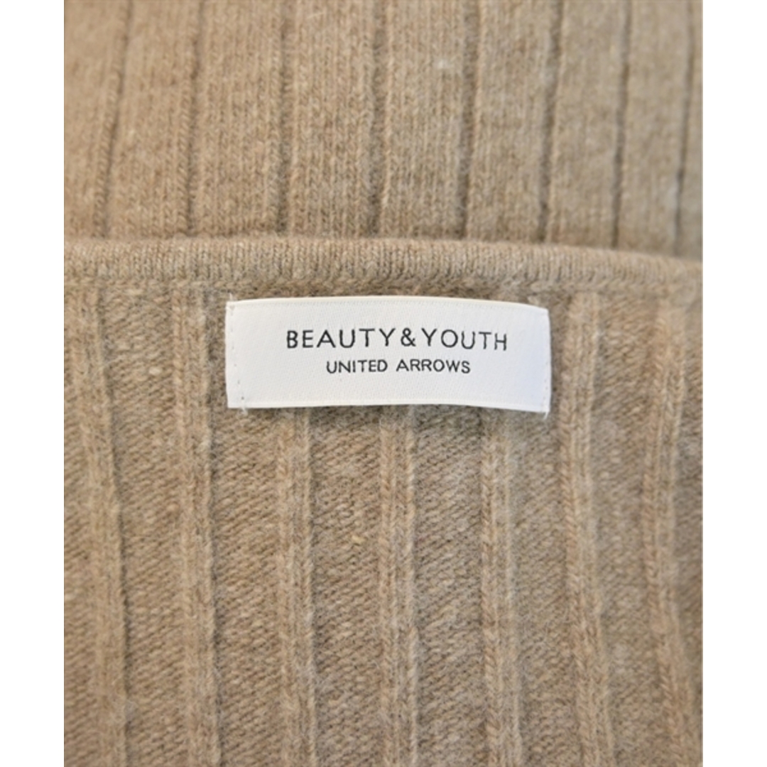 BEAUTY&YOUTH UNITED ARROWS(ビューティアンドユースユナイテッドアローズ)のBEAUTY&YOUTH UNITED ARROWS ワンピース F ベージュ 【古着】【中古】 レディースのワンピース(ひざ丈ワンピース)の商品写真