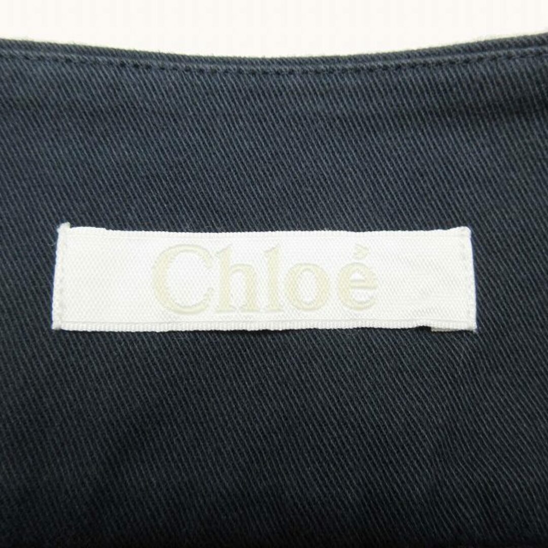 Chloe(クロエ)のクロエ CHLOE コットンツイル セミフレア スカート ミニ丈 レディースのスカート(ミニスカート)の商品写真