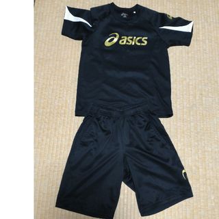 アシックス(asics)のasics半袖&ハーフパンツセット(Tシャツ/カットソー)