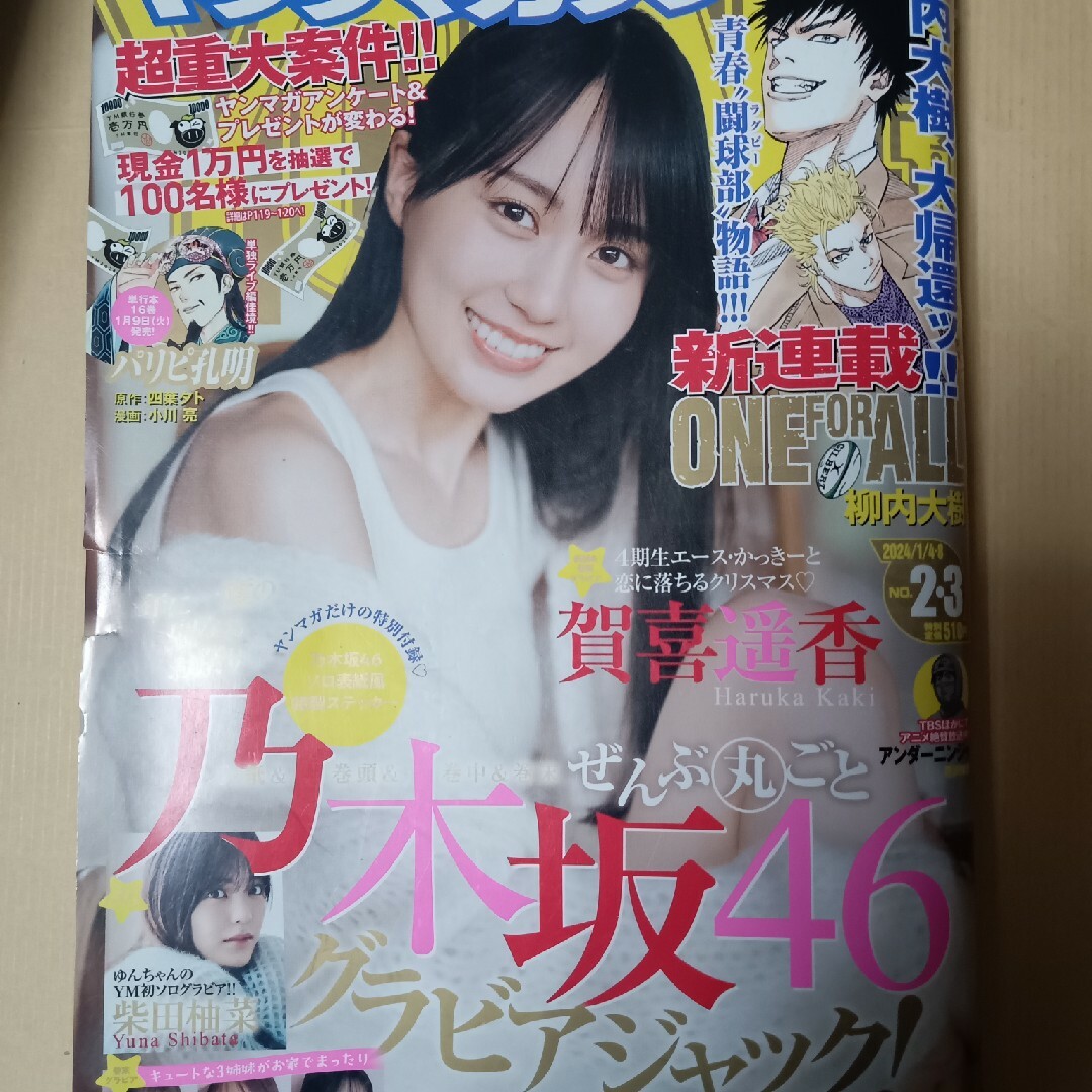 講談社(コウダンシャ)のヤングマガジン 2024年 1/8号 [雑誌] エンタメ/ホビーの雑誌(アート/エンタメ/ホビー)の商品写真