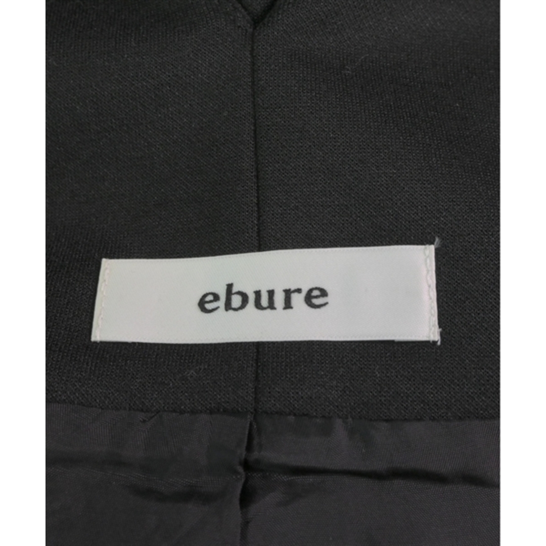 ebure(エブール)のebure エブール オールインワン/サロペット 36(S位) 黒 【古着】【中古】 レディースのパンツ(サロペット/オーバーオール)の商品写真