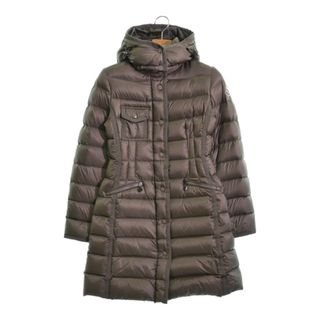 モンクレール(MONCLER)のMONCLER モンクレール ダウンコート 00(XXS位) ベージュ 【古着】【中古】(ダウンコート)