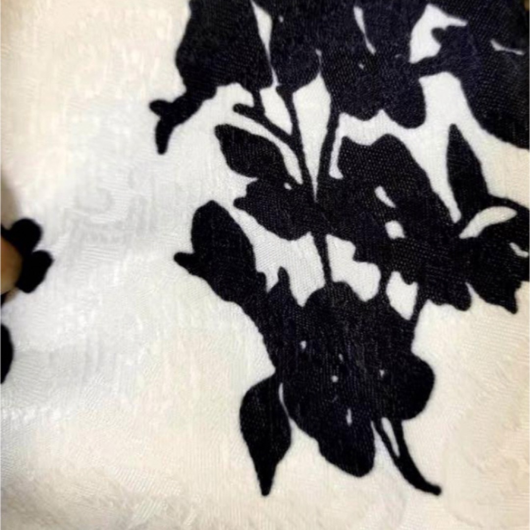 チャイナ ドレスワンピース フレア ミニ丈ワンピース 花柄 レディースのワンピース(ロングワンピース/マキシワンピース)の商品写真