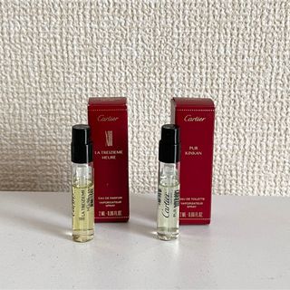 カルティエ(Cartier)のカルティエ　ミニ香水サンプルセット　ウール・キンカン(香水(女性用))