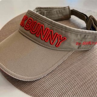 JACK BUNNY!! BY PEARLY GATES - ジャック&バニー、サンバイザー美品