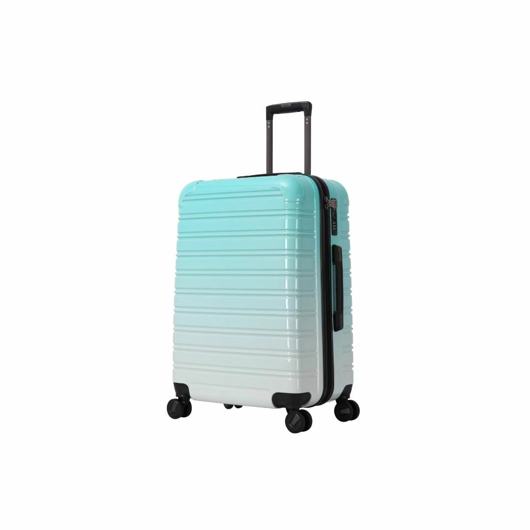 キャリーケース 水色 空色 グラデーション Lサイズ 軽量 ダイヤル レディースのバッグ(スーツケース/キャリーバッグ)の商品写真