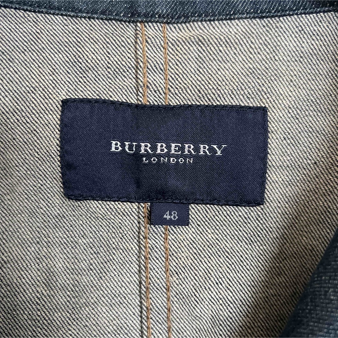 BURBERRY(バーバリー)の美品　Burberry デニムジャケット レディースのジャケット/アウター(Gジャン/デニムジャケット)の商品写真