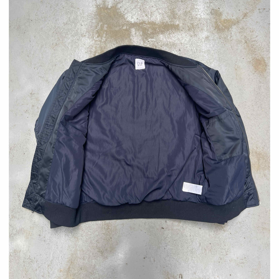 00\'s OLD GAP レアデザイン 短丈 MA-1 ジャケット M 00\'s OLD GAP レアデザイン 短丈 MA-1 ジャケット M