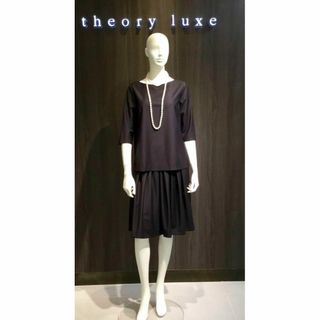 Theory luxe - 美品♡ セオリーリュクス エグゼクティブ プルオーバー セットアップ 黒 38