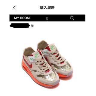 ナイキ(NIKE)のNIKE AIRMAX1 × CLOT  18cm(スニーカー)