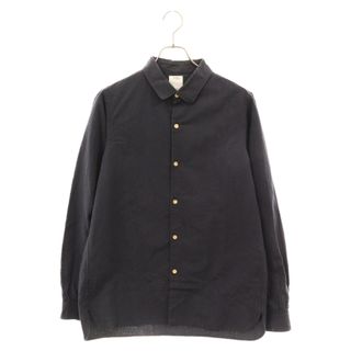 ヴィスヴィム(VISVIM)のVISVIM ヴィスヴィム 16SS LONG RIDER SHIRT L/S COTTON/LINEN コットン リネン 長袖シャツ ネイビー 0116105011017(シャツ)