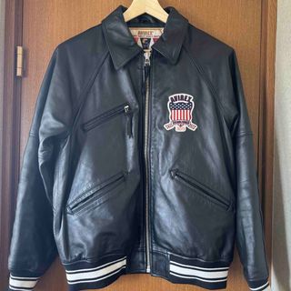 アヴィレックス(AVIREX)のAVIREX LIGHT SIGNATURE VARSITY JACKET(レザージャケット)