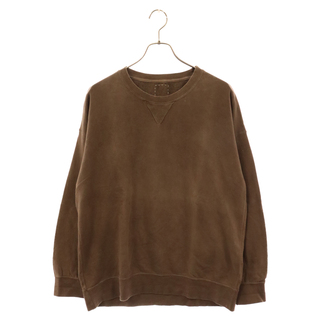 ヴィスヴィム(VISVIM)のVISVIM ヴィスヴィム 19SS jumbo sweat crew L/S ジャンボ スウェット クルーネック トレーナー ブラウン 0119105010012(スウェット)