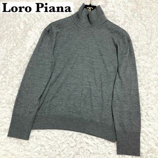 ロロピアーナ(LORO PIANA)の極美品♡レア 極上カシミヤシルク タートルネック ロロピアーナ ニット セーター(ニット/セーター)