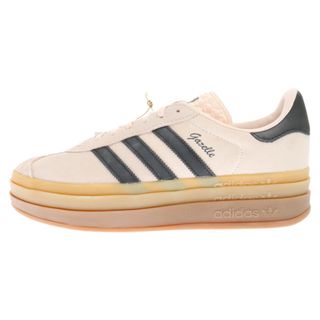 アディダス(adidas)のadidas アディダス WMNS GAZELLE BOLD ウィメンズ ガゼル ボールド ローカットスニーカー ピンクベージュ US9.5/26.5cm IE0429(スニーカー)