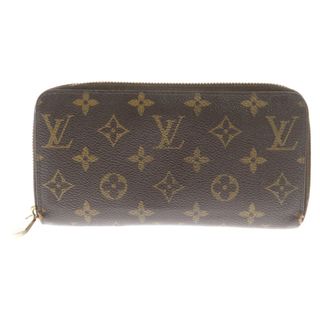 ルイヴィトン(LOUIS VUITTON)のLOUIS VUITTON ルイヴィトン モノグラムジッピーウォレット ラウンドファスナー 長財布 ブラウン M60017(長財布)