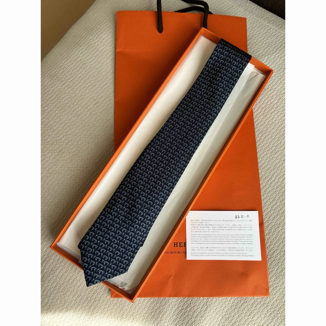 Hermes(エルメス)のエルメス シルクツイルタイ 《ホース・ランディング》 メンズのファッション小物(ネクタイ)の商品写真