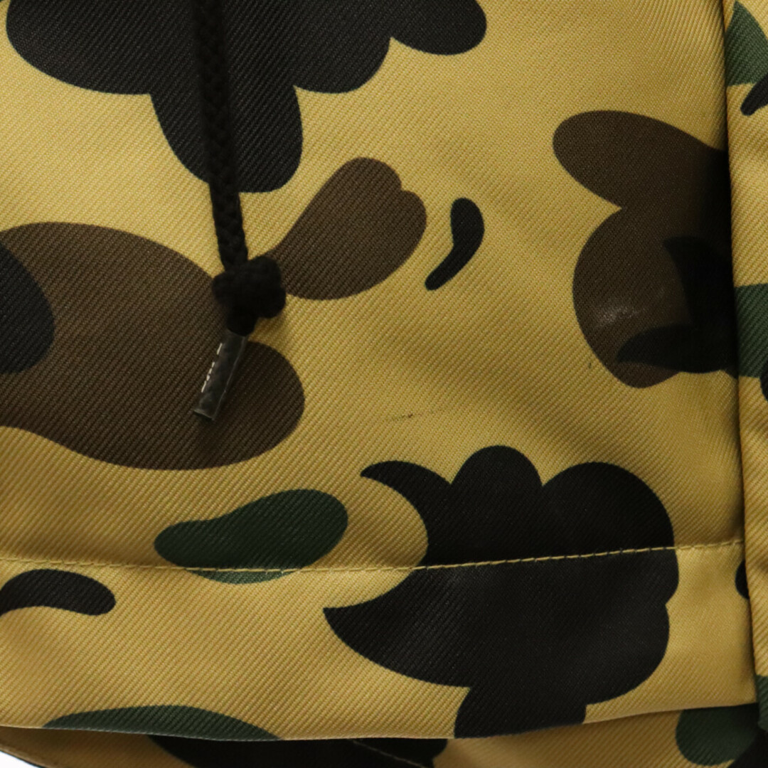 A BATHING APE(アベイシングエイプ)のA BATHING APE アベイシングエイプ 1ST CAMO SNOWBOARD JACKET カモ スノーボードジャケット フード付きジャケット カモフラージュ 迷彩 001HJD701002X カーキ/グリーン メンズのジャケット/アウター(ダウンジャケット)の商品写真