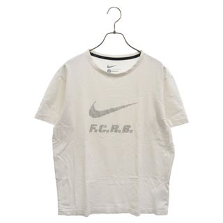 エフシーアールビー(F.C.R.B.)のF.C.R.B./F.C.Real Bristol/FCRB エフシーアールビー/エフシーレアルブリストル ×NIKE Rhinestone White T-Shirt 707783-100 ナイキ ラインストーン 半袖Tシャツ ホワイト(Tシャツ/カットソー(半袖/袖なし))