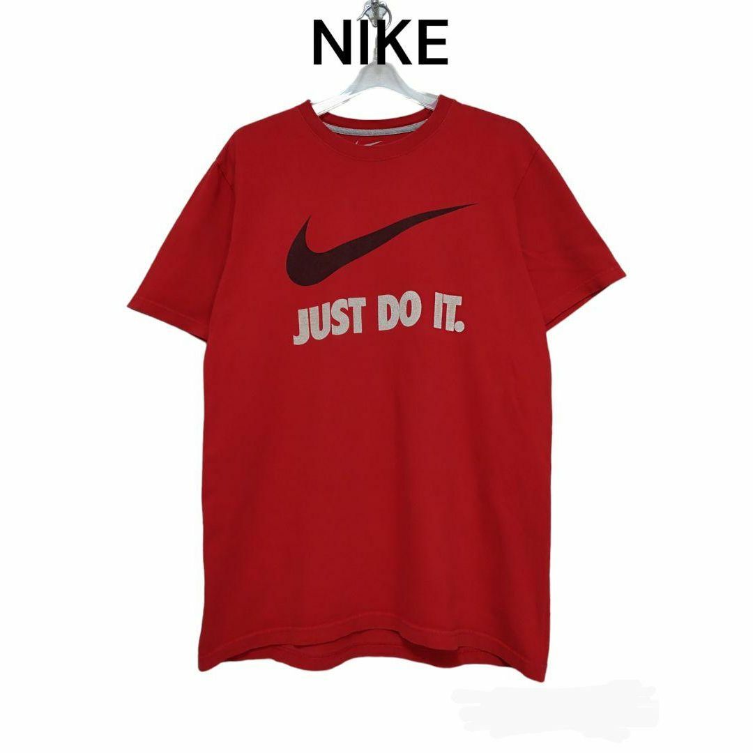 NIKE(ナイキ)のNIKE　ナイキ　Tシャツ　古着　JUST DO IT　ビッグロゴ　半袖 メンズのトップス(Tシャツ/カットソー(半袖/袖なし))の商品写真