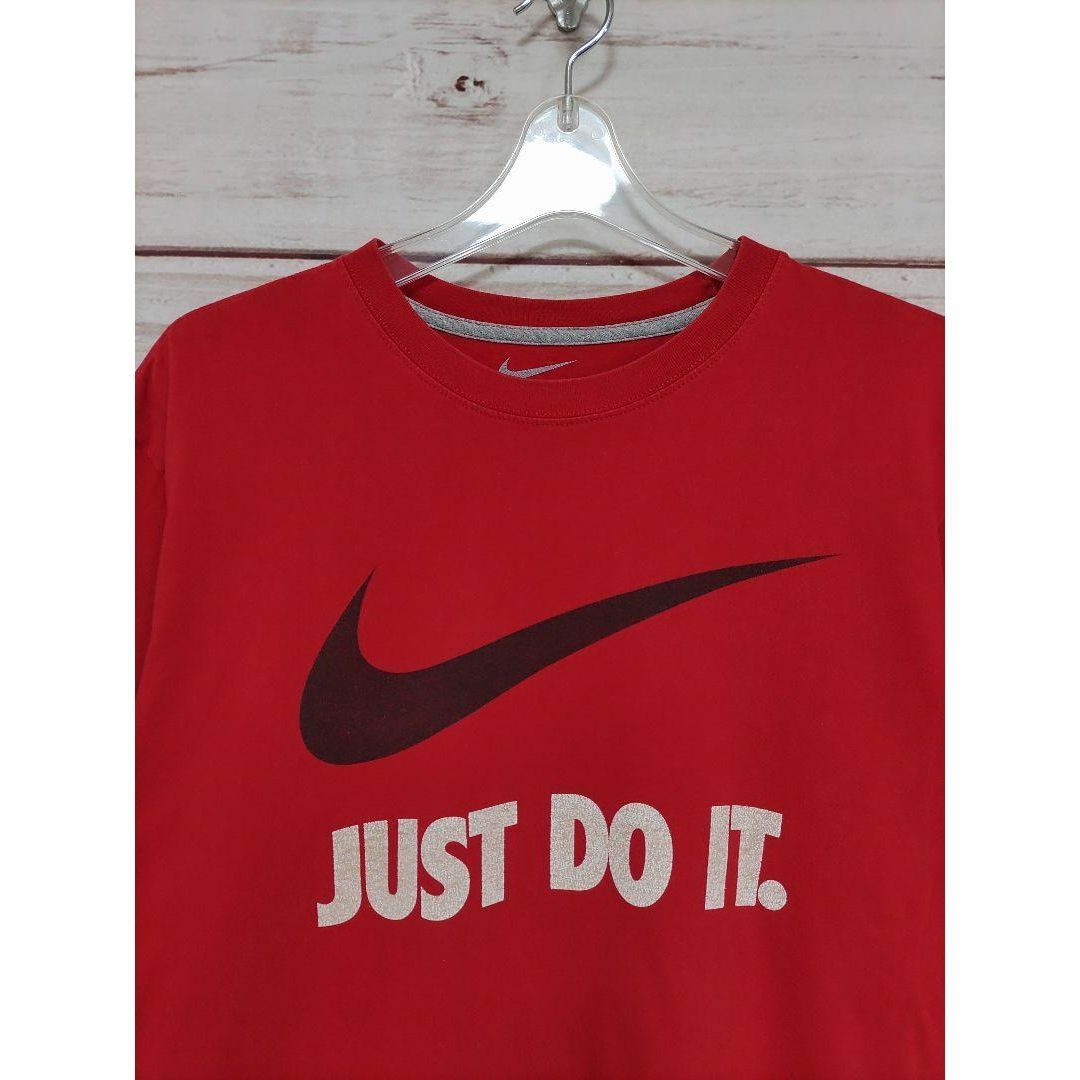 NIKE(ナイキ)のNIKE　ナイキ　Tシャツ　古着　JUST DO IT　ビッグロゴ　半袖 メンズのトップス(Tシャツ/カットソー(半袖/袖なし))の商品写真