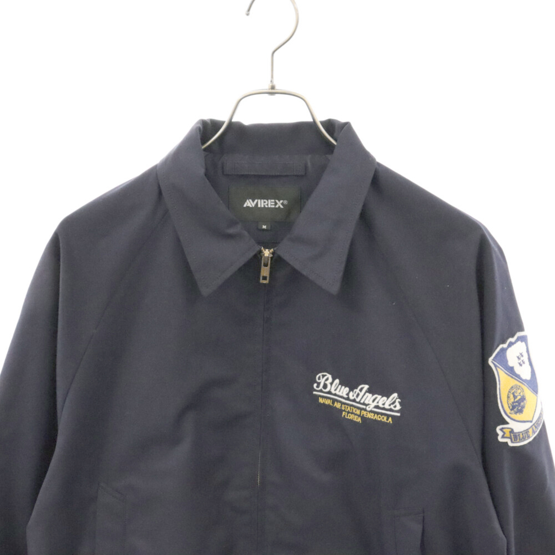 AVIREX(アヴィレックス)のAVIREX アヴィレックス USN UTILITY JACKET BLUE ANGELS ユーティリティジャケット ブルーエンジェルス 783-4152006 ネイビー メンズのジャケット/アウター(フライトジャケット)の商品写真