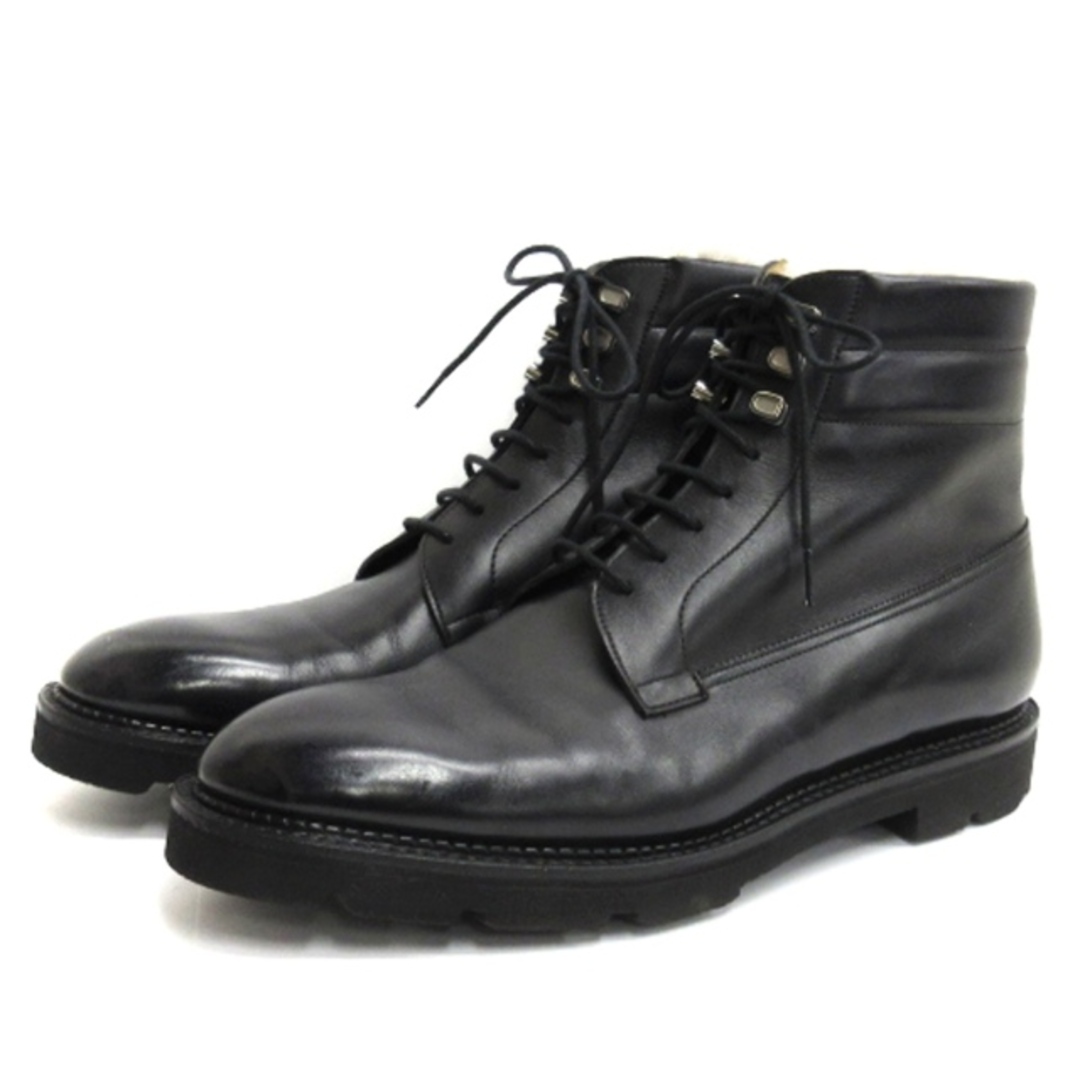 JOHN LOBB - ジョンロブ ALDER ブーツ レザー ボア 英国製 JOHN LOBB - ジョンロブ ALDER ブーツ レザー ボア 英国製