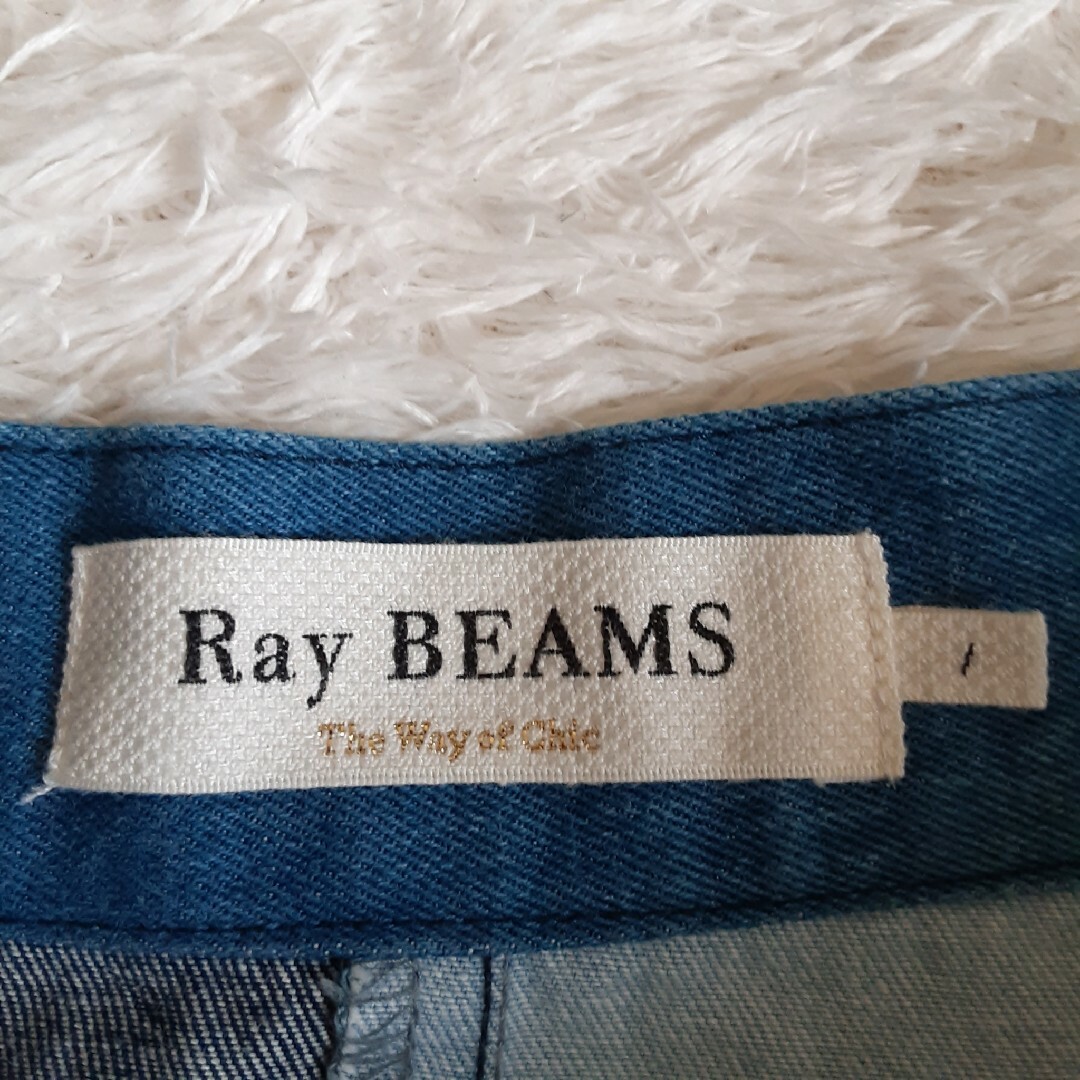 Ray BEAMS(レイビームス)のRay BEAMS　デニムスカート レディースのスカート(ひざ丈スカート)の商品写真