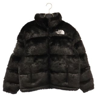 シュプリーム(Supreme)のSUPREME シュプリーム 20AW×THE NORTHFACE Faux Fur Nuptse Jacket ND92001I ザ ノースフェイス ファーヌプシダウンジャケット ブラック(ダウンジャケット)