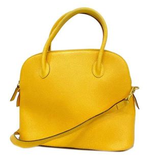 セリーヌ(celine)の★SALE 【4ha0067-r】セリーヌ ツーウェイバッグ/レザー/イエロー/ゴールド金具 【中古】 レディース(その他)