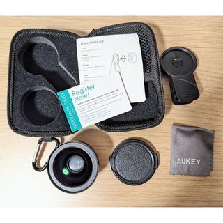 AUKEY 2-in-1 Lens Set Wide Angle & Macr(レンズ(単焦点))