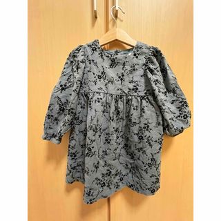 ZARA KIDS - ZARA キッズ　花柄　ワンピース　ドレス　チュニック　104